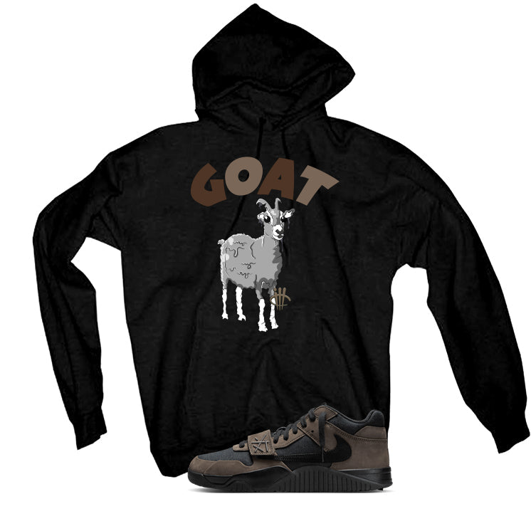 Travis Scott x Jordan Jumpman Jack Dark Mocha Black T-Shirt product image 3