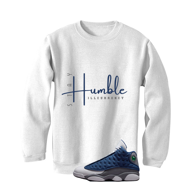 Air Jordan 13 Flint White T-Shirt (Stay Humble)| illcurrency product image 4