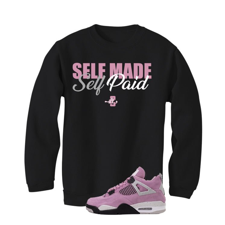 Air Jordan 4 WMNS Orchid Black T-Shirt (Self Made Paid) product image 4