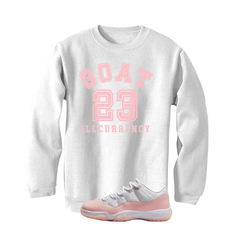 Air Jordan 11 Low WMNS Legend Pink White T-Shirt (GOAT 23) product image 4