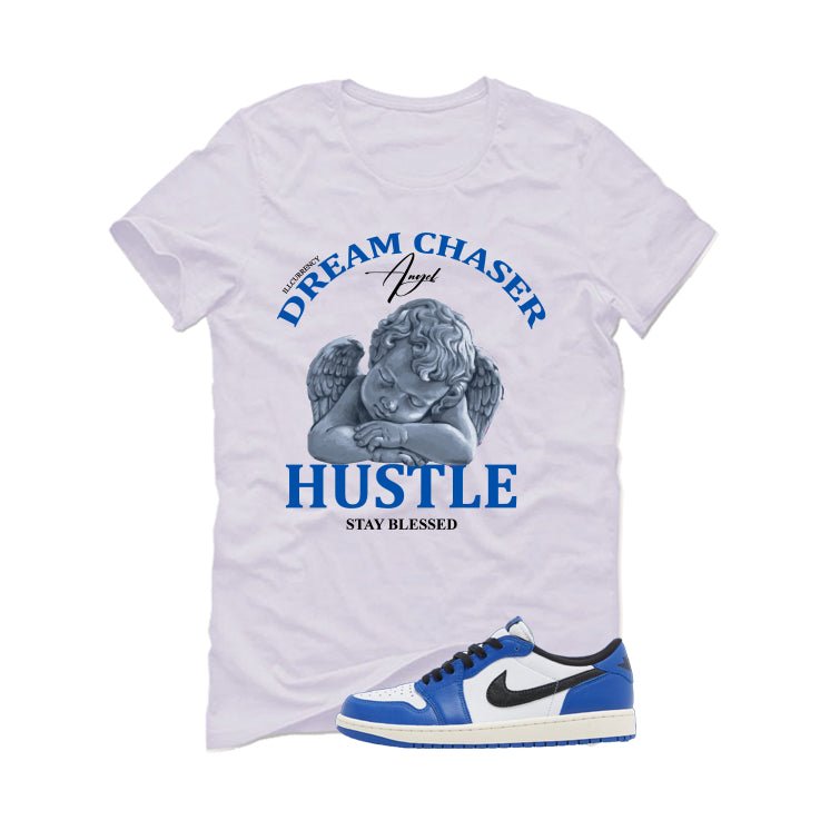 Air Jordan 1 Low OG Game Royal White T-Shirt (Dream Chaser product image 2