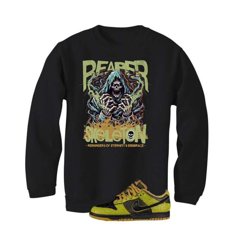 Nike Dunk Low Halloween Skull Black T-Shirt (Grim Reaper) product image 4