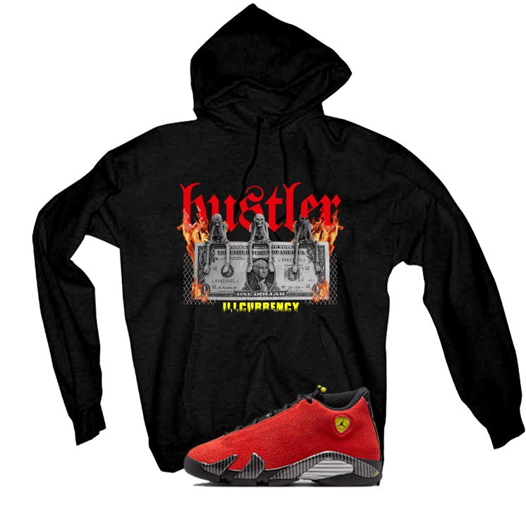 Air Jordan 14 Ferrari Black T-Shirt (See No Evil Hustler) product image 3