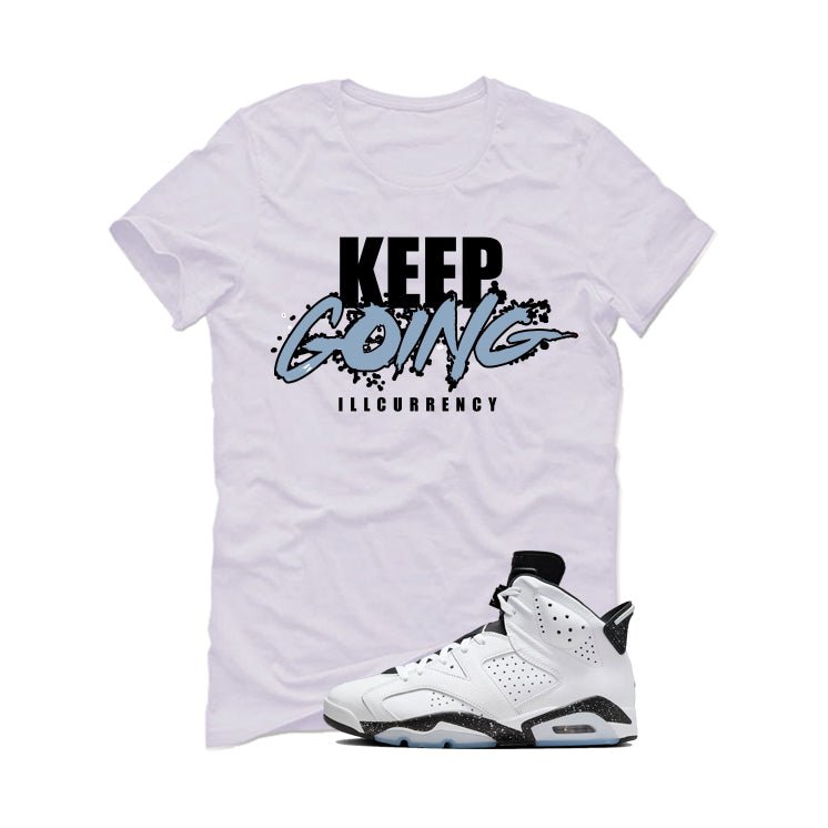 Air Jordan 6 Reverse Oreo White T-Shirt (keep Going) product image 2