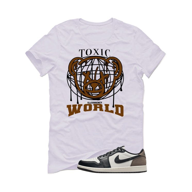 Air Jordan 1 Low OG Mocha White T-Shirt (Toxic World) product image 2