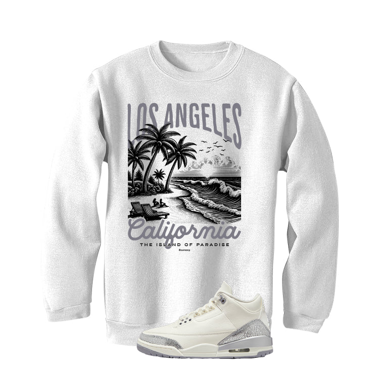 Air Jordan 3 WMNS Sail White T-Shirt (Los Angeles) product image 4