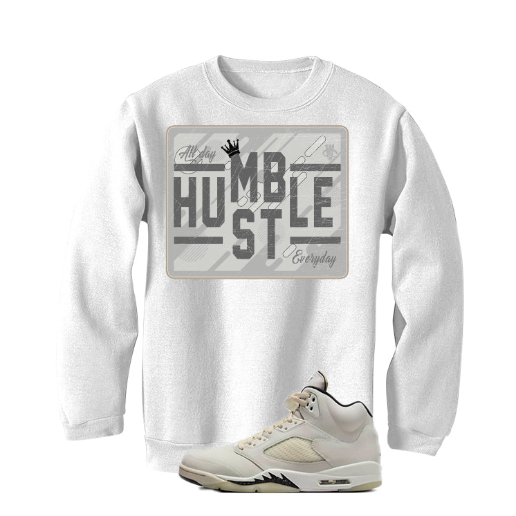 Air Jordan 5 SE “Sail” | illcurrency White T-Shirt (HUSLE product image 4