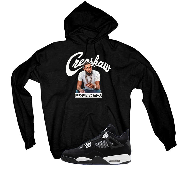Air Jordan 4 White Thunder Black T-Shirt (Crenshaw) product image 3