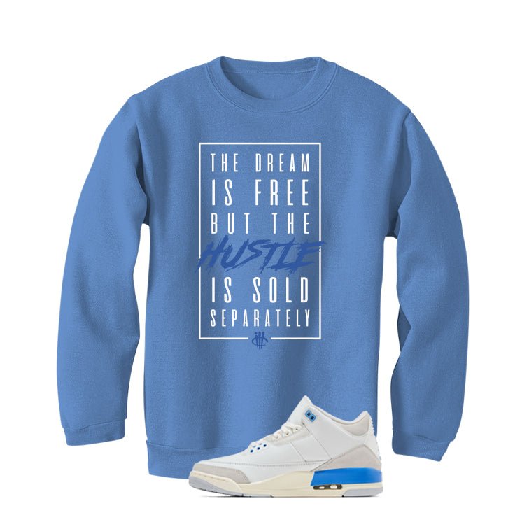 Air Jordan 3 Lucky Shorts Carolina Blue T-Shirt (Dream is product image 4