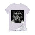 Air Jordan 5 OG White Metallic Matching T-Shirt product image 1
