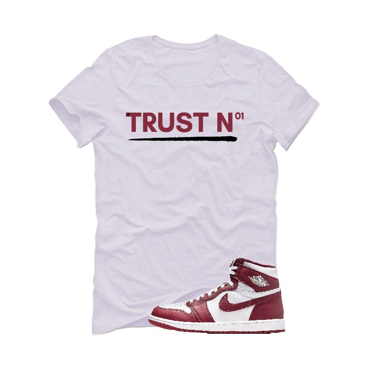 Air Jordan 1 High OG “Team Red” | illcurrency White T-Shirt product image 2