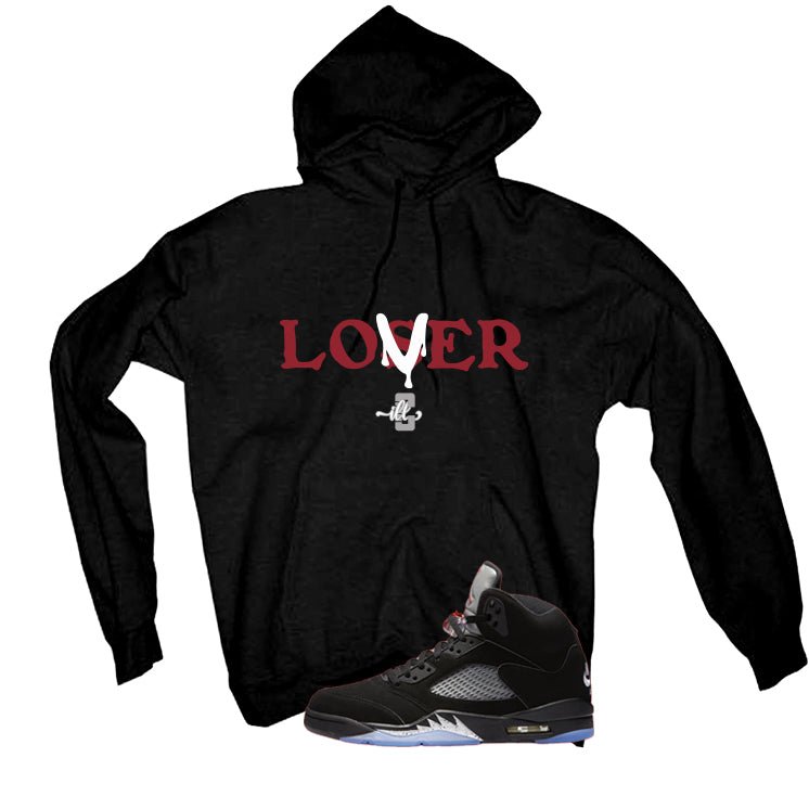 Air Jordan 5 Black Metallic Reimagined T-Shirt (Loser) product image 3