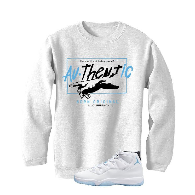 Air Jordan 11 Legend Blue White T-Shirt (Authentic) product image 4