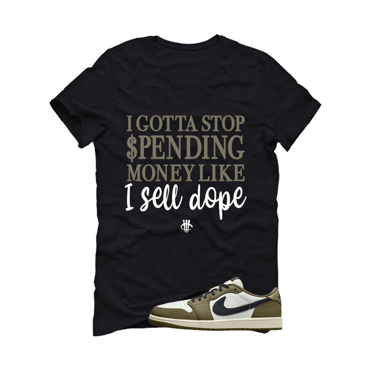 Air Jordan 1 Low OG Medium Olive Matching T-Shirt product image 2