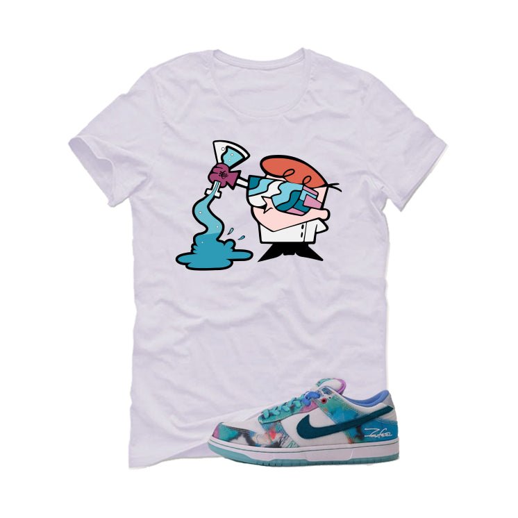 Futura Laboratories x Nike SB Dunk Low White T-Shirt product image 2