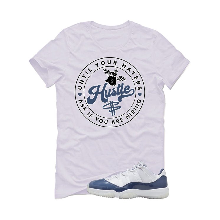 Air Jordan 11 Low Diffused Blue White T-Shirt (Haters Catch product image 2