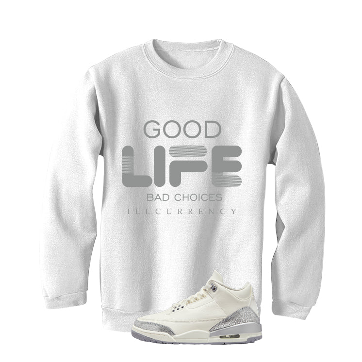 Air Jordan 3 WMNS Sail White T-Shirt (Bad Choices) product image 4