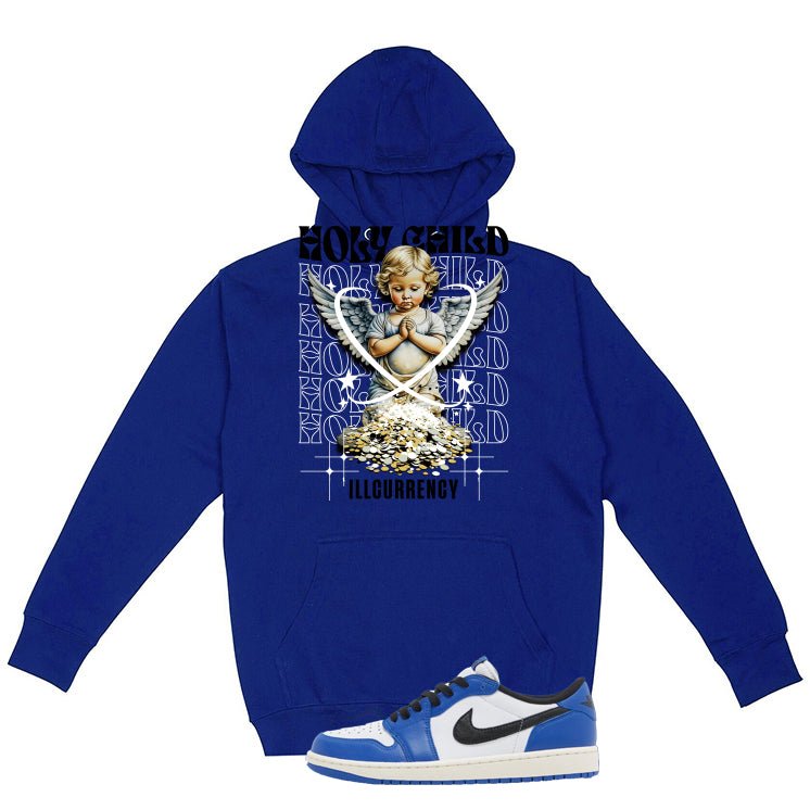 Air Jordan 1 Low OG Game Royal Blue T-Shirt (Holy Child) product image 3