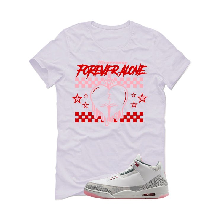 Air Jordan 3 Wings White T-Shirt (Forever Alone) product image 2