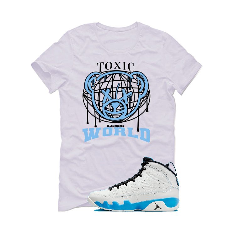 Air Jordan 9 “Powder Blue” | illcurrency White T-Shirt product image 2