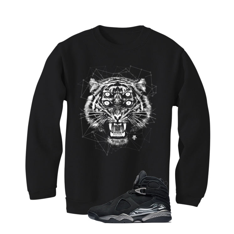 Air Jordan 8 Chrome Matching T-Shirt Black (Four Eyes) product image 4