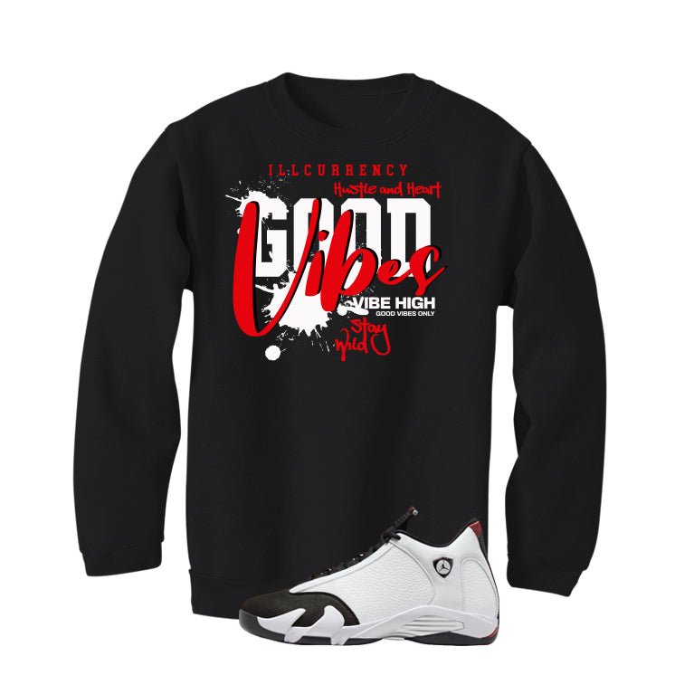 Air Jordan 14 Black Toe T-Shirt (Vibes)| illcurrency product image 4