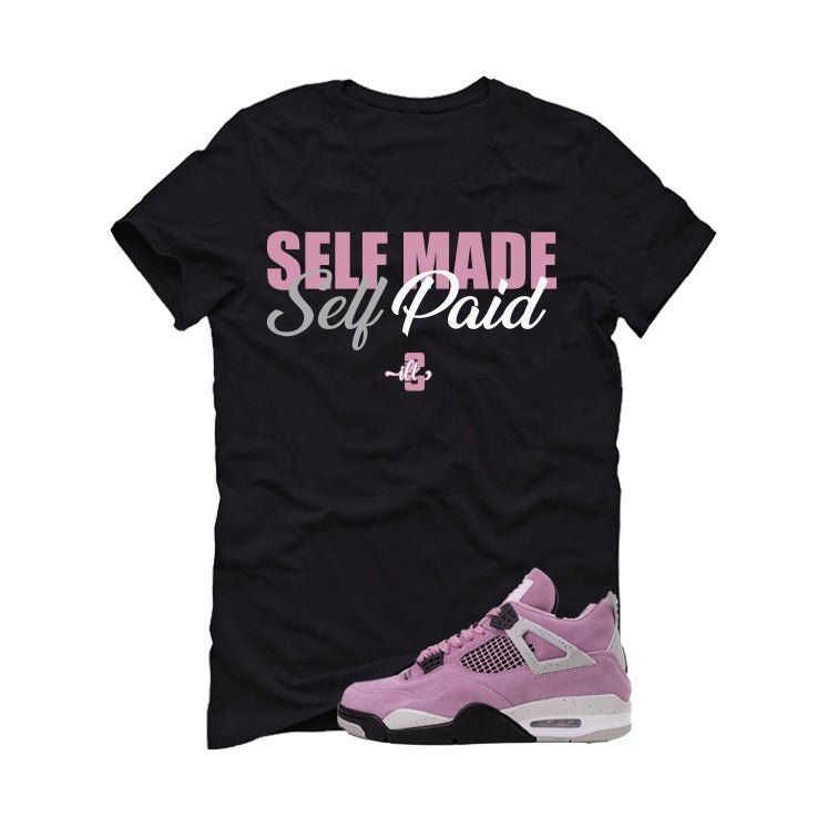 Air Jordan 4 WMNS Orchid Black T-Shirt (Self Made Paid) product image 2