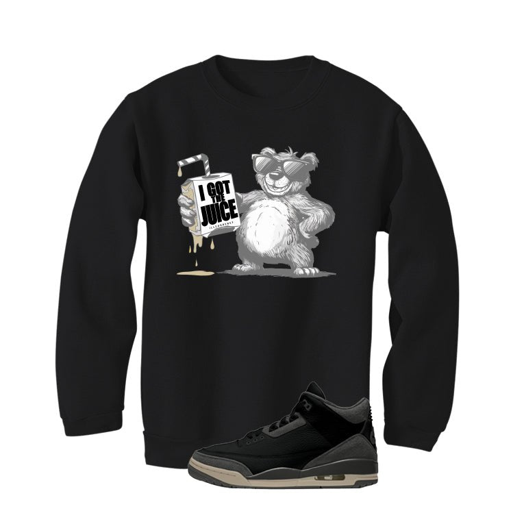 A Ma Maniere x Air Jordan 3 Black T-Shirt (I got the product image 4