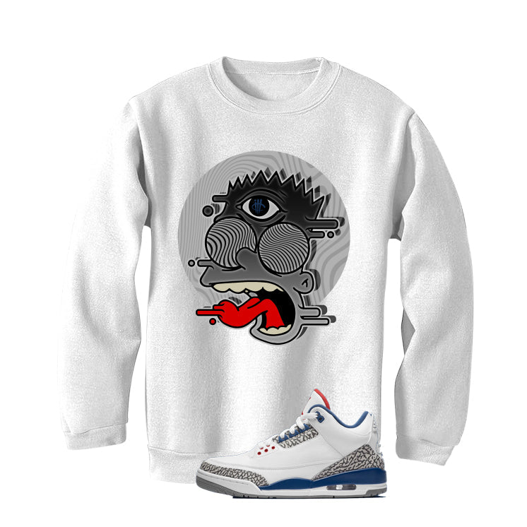 Air Jordan 3 True Blue Matching T-Shirt White (Blinded) product image 4