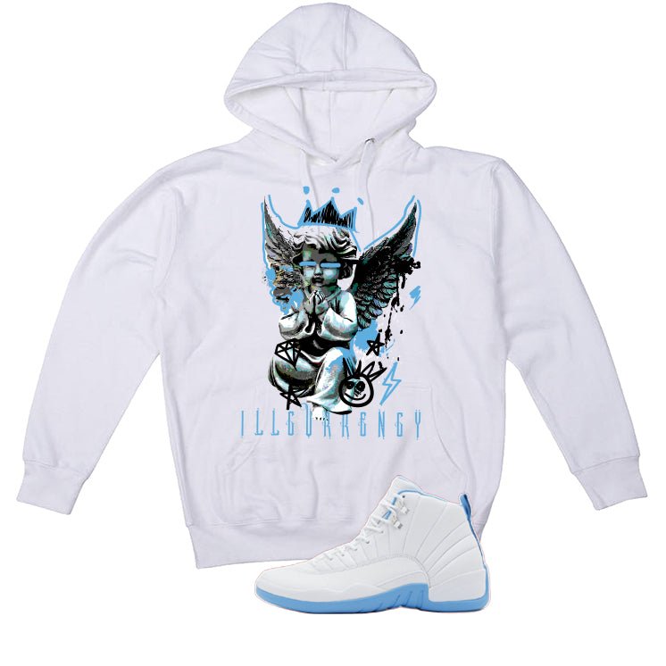 Air Jordan 12 Melo White T-Shirt (Graffiti Angel) product image 3