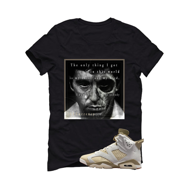 Air Jordan 6 Sail/Neutral Olive Matching T-Shirt product image 2