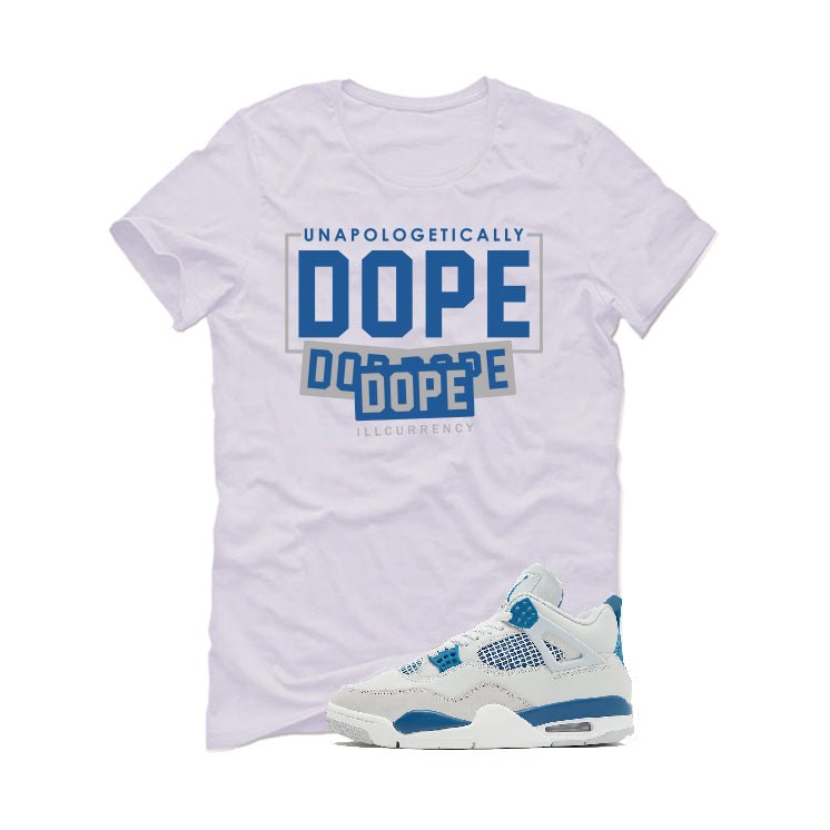 Air Jordan 4 “Military Blue” | illcurrency White T-Shirt product image 2