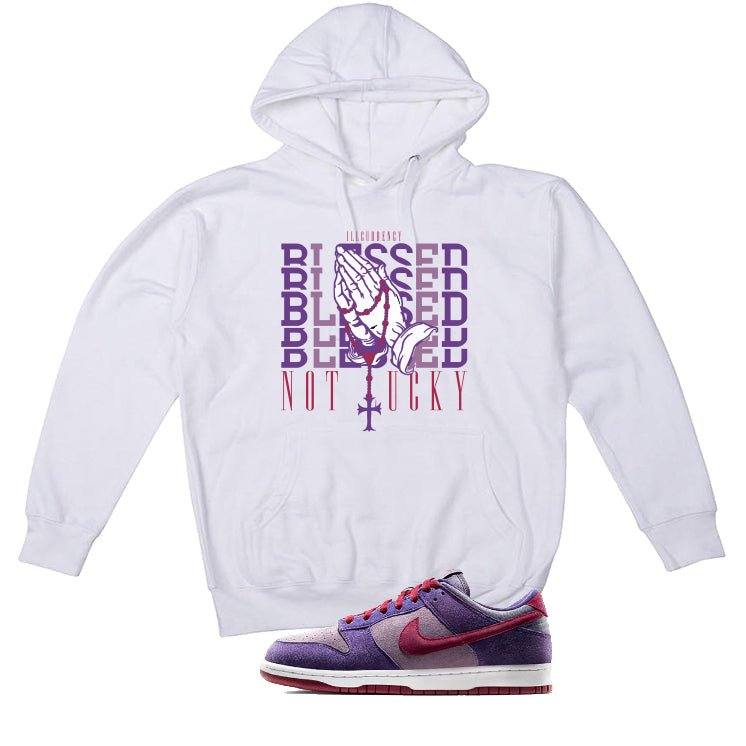 Nike Dunk Low “Plum” | illcurrency White T-Shirt (Blessed product image 3
