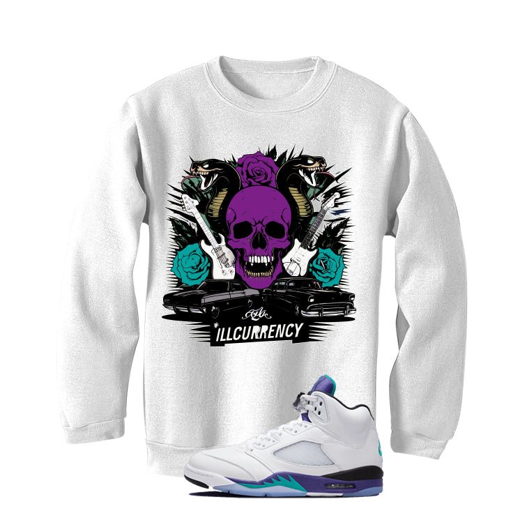Air Jordan 5 OG Grape White T-Shirt (Vintage Illcurrency)| product image 4