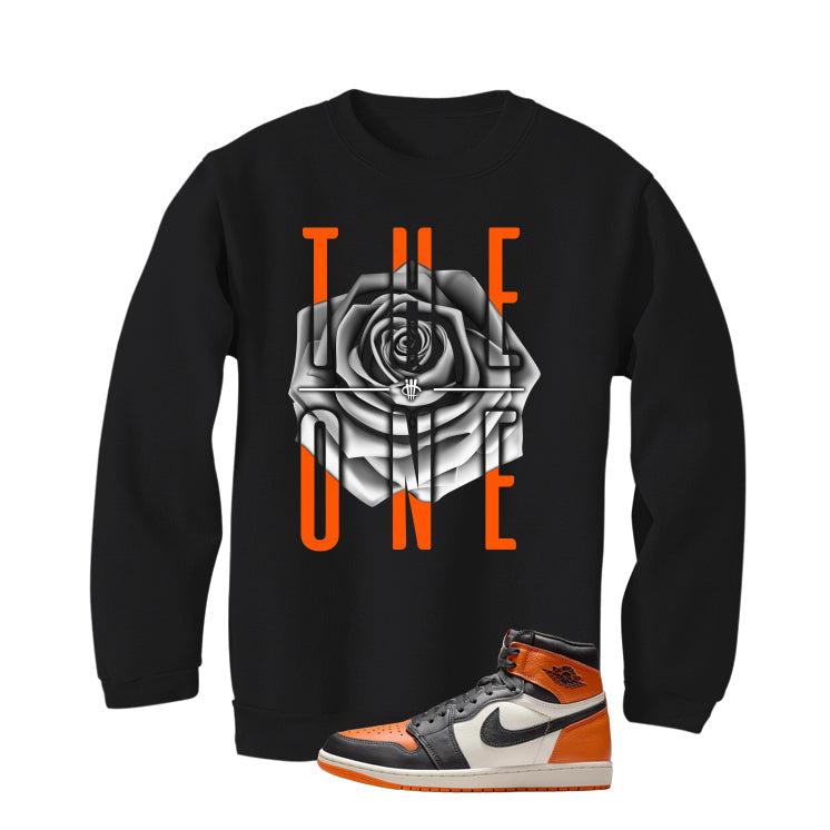 Air Jordan 1 High OG Shattered Backboard Black T-Shirt (The product image 4