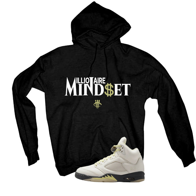 Air Jordan 5 WMNS Luminous Green Black T-Shirt (Millionaire product image 3