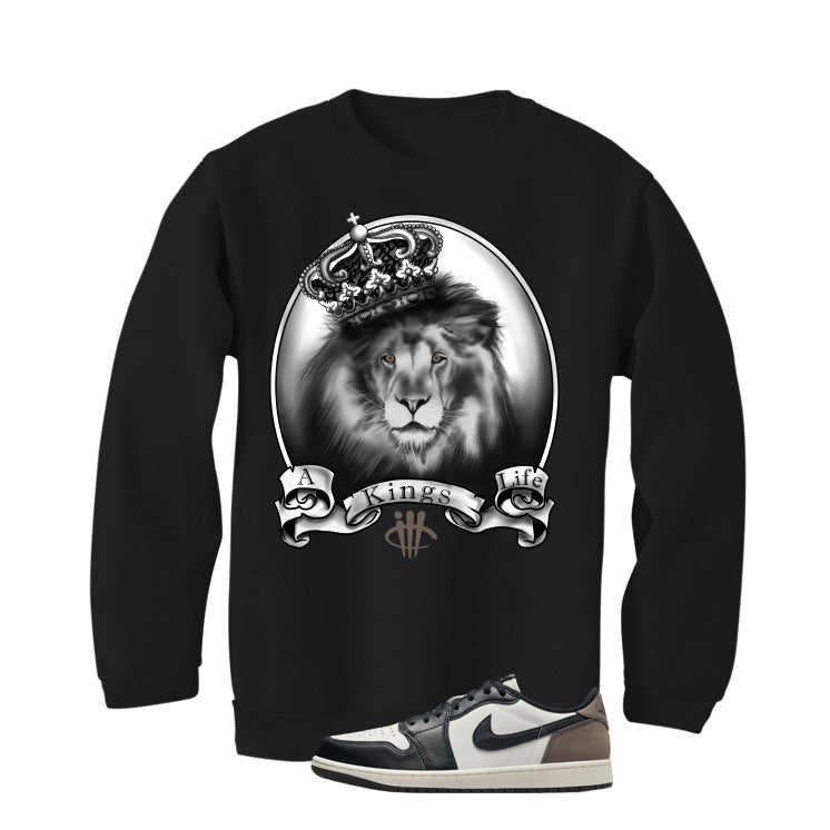 Air Jordan 1 Low OG Mocha Black T-Shirt (King's Life) product image 4