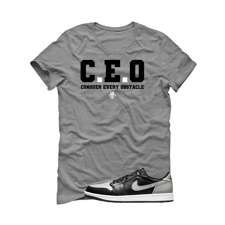 Air Jordan 1 Low OG Shadow Grey T-Shirt (CEO) product image 2