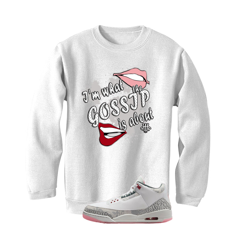 Air Jordan 3 Wings White T-Shirt (Gossip)| illcurrency product image 4