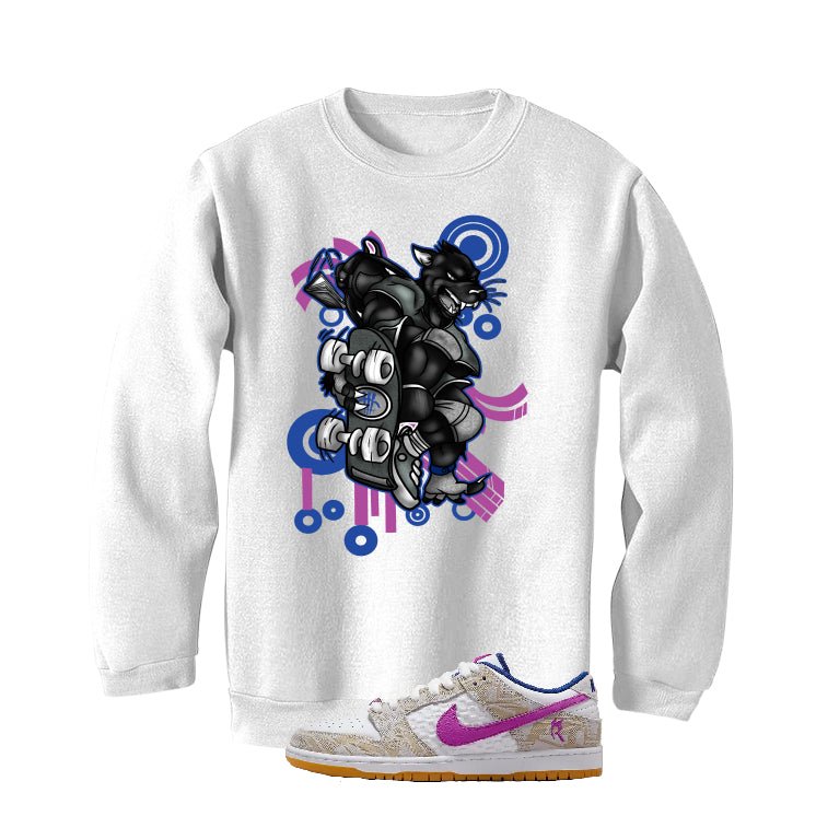 Rayssa Leal's Nike SB Dunk | illcurrency White T-Shirt product image 4
