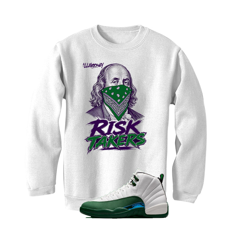 Air Jordan 12 Bucks Matching T-Shirt Risk Takers product image 4