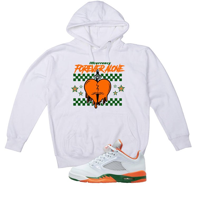 Air Jordan 5 GS Miami Hurricanes White T-Shirt (Forever product image 3