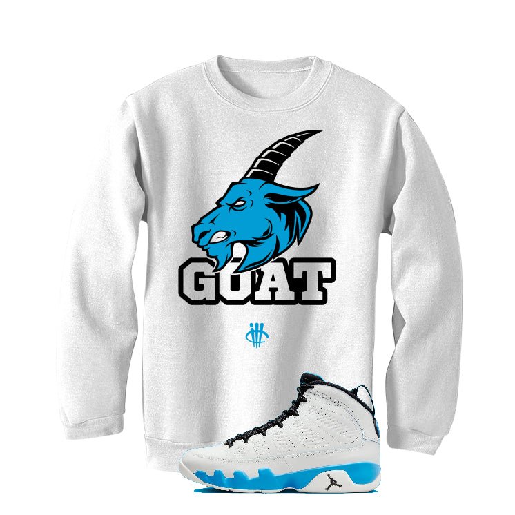Air Jordan 9 “Powder Blue” | illcurrency White T-Shirt product image 4
