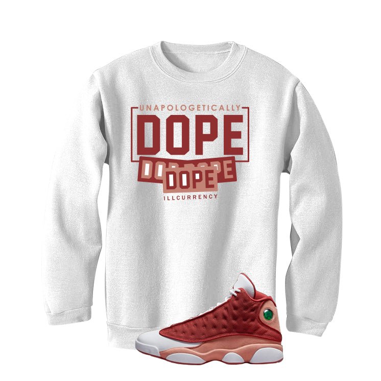 Air Jordan 13 Dune Red White T-Shirt (DOPE)| illcurrency product image 4