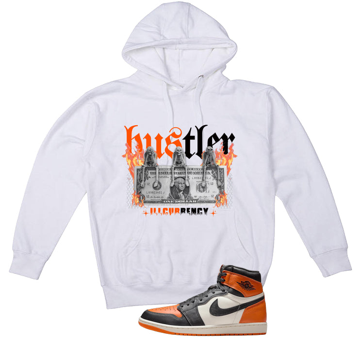 Air Jordan 1 High OG Shattered Backboard White T-Shirt (See product image 3