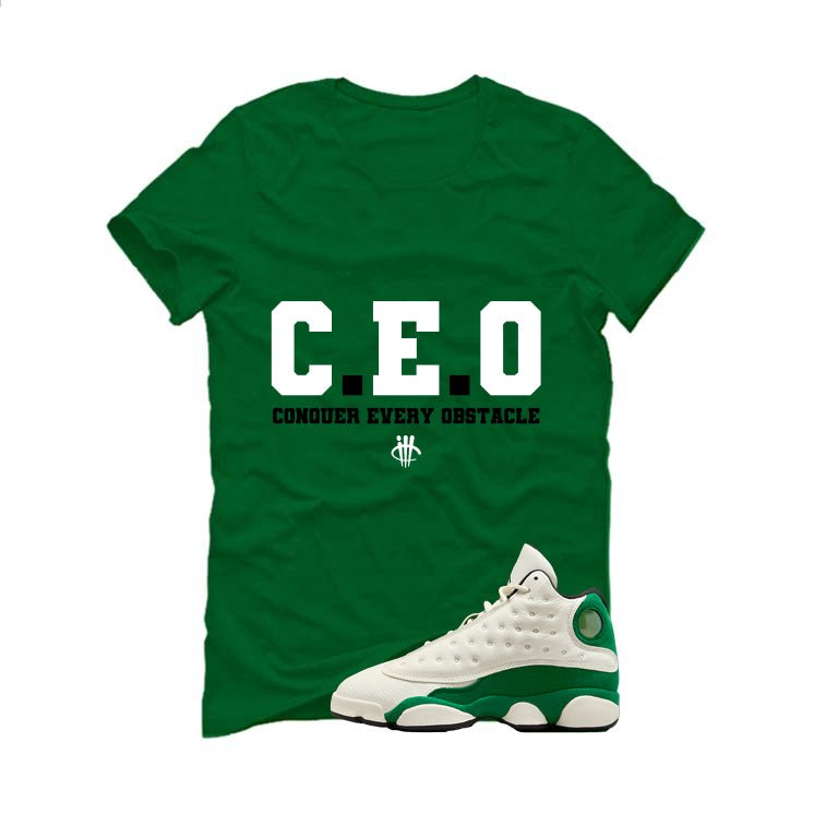 Air Jordan 13 GS Pine Green T-Shirt (CEO)| illcurrency product image 2