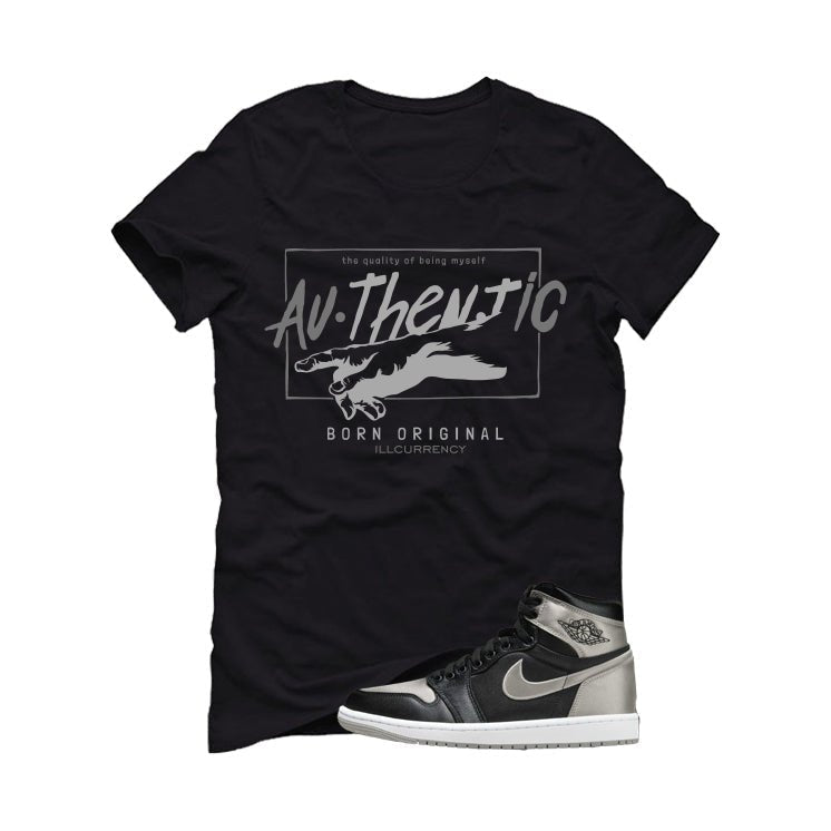 Air Jordan 1 High OG WMNS Satin Shadow Black T-Shirt product image 2