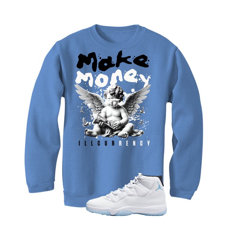 Air Jordan 11 Legend Blue Carolina T-Shirt (Make Money) product image 4