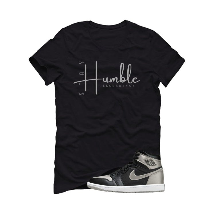 Air Jordan 1 High OG WMNS Satin Shadow Black T-Shirt (Stay product image 2