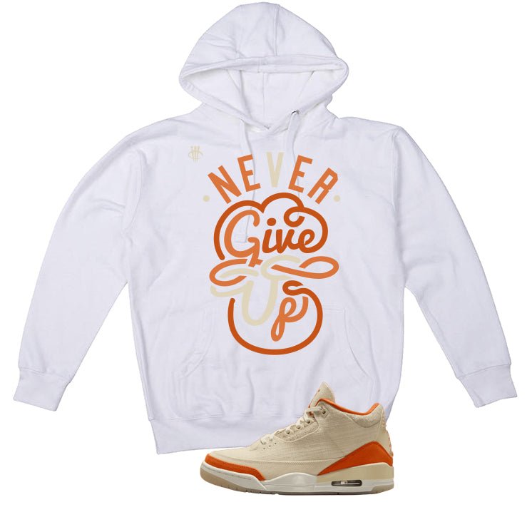 Air Jordan 3 WMNS Starfish White T-Shirt (Never Give Up) product image 3